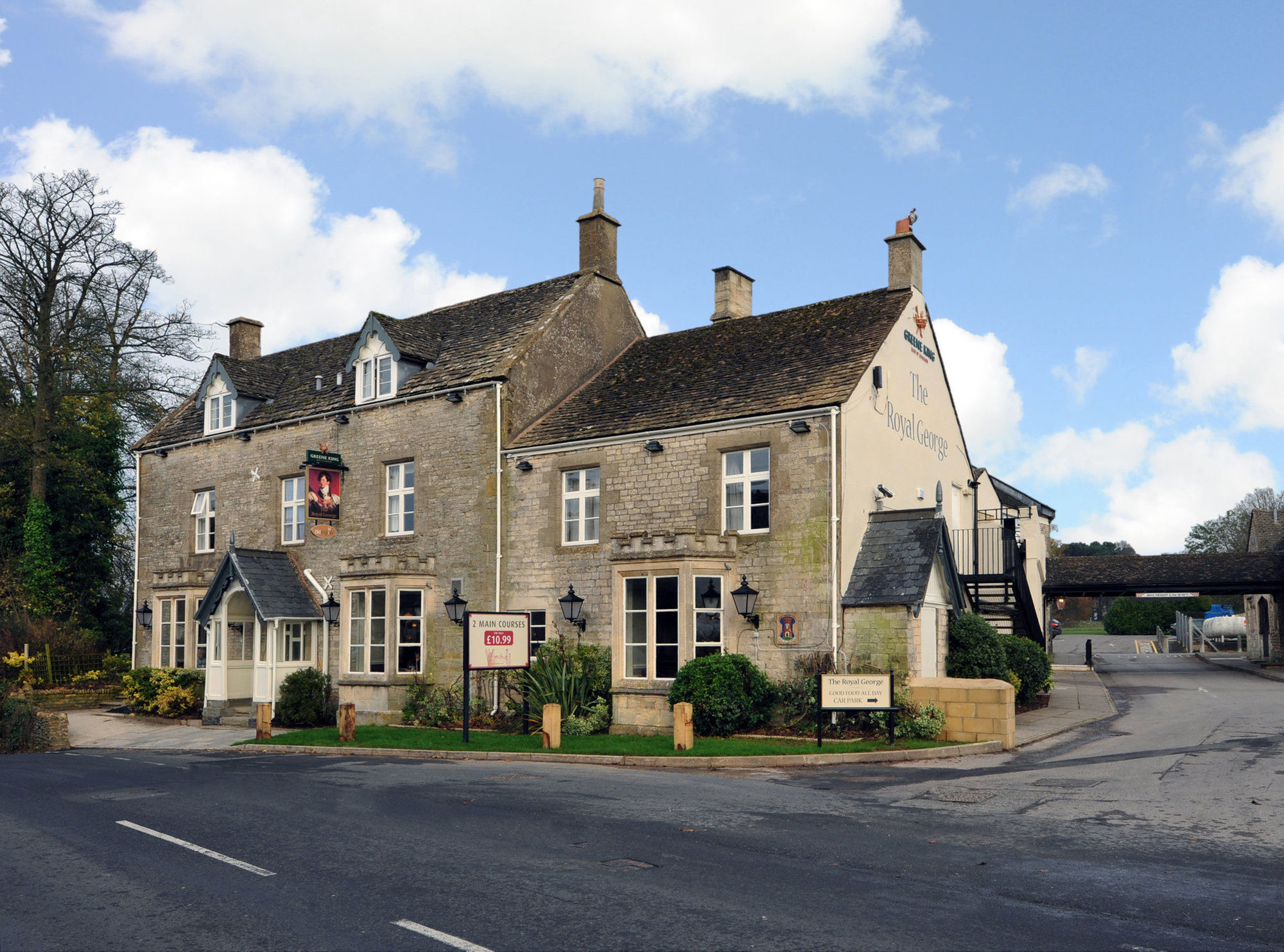 Royal George Hotel By Greene King Inns バードリップ エクステリア 写真